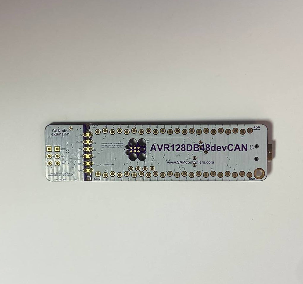 AVR128DB48devCAN Development Board - Curiosity Nano