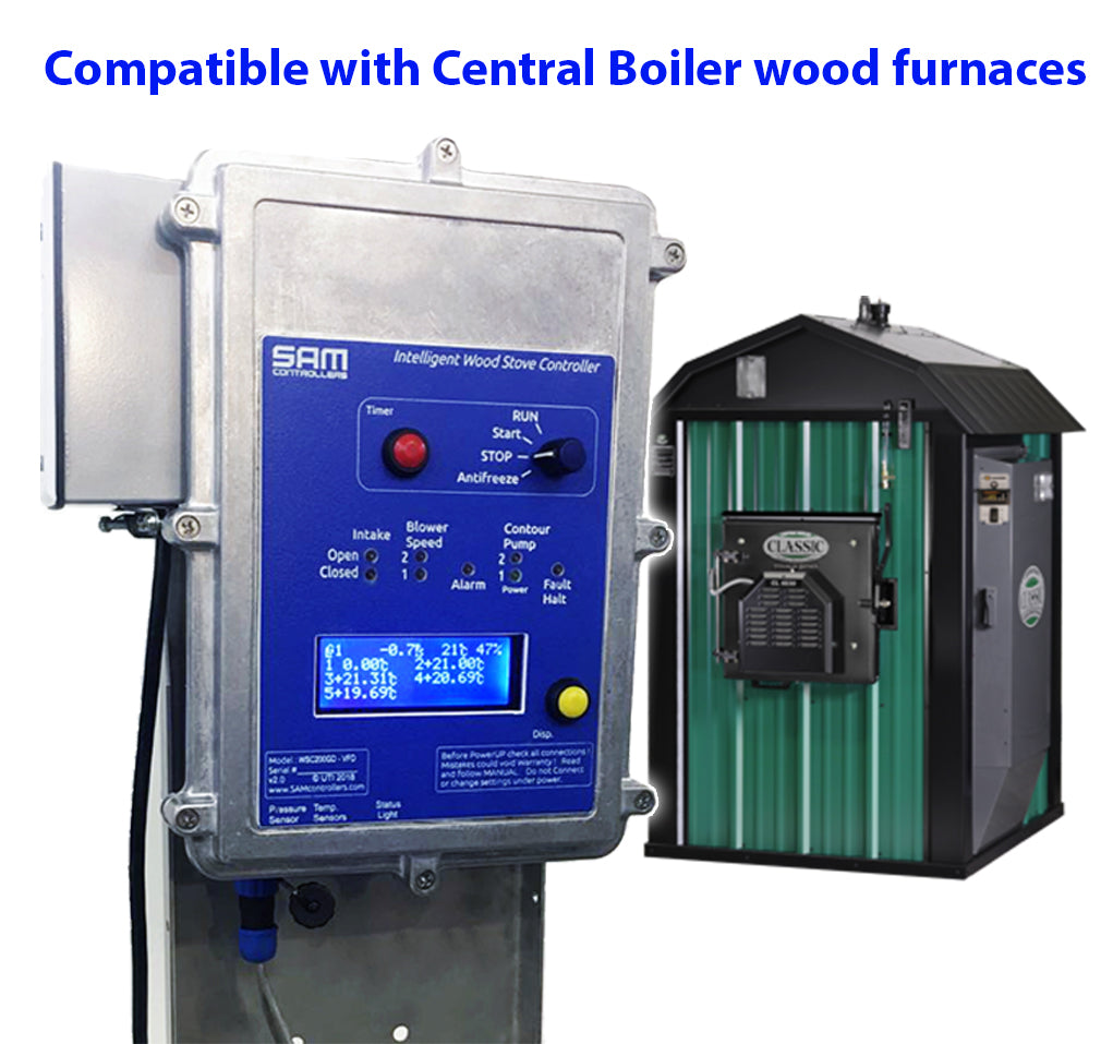 SAM WOOD STOVE & BOILER OPTIMIZATION CONTROLLER