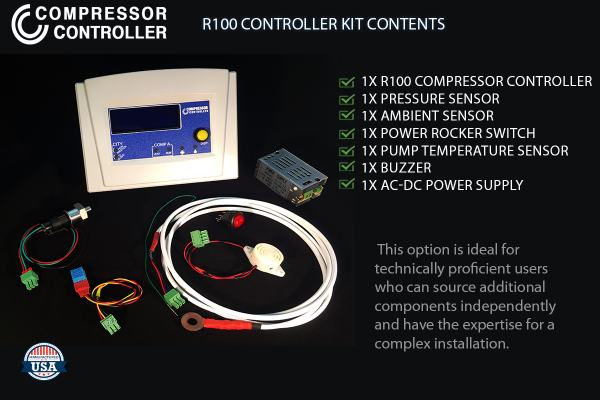 R100 Compressor Controller for Single Pumps