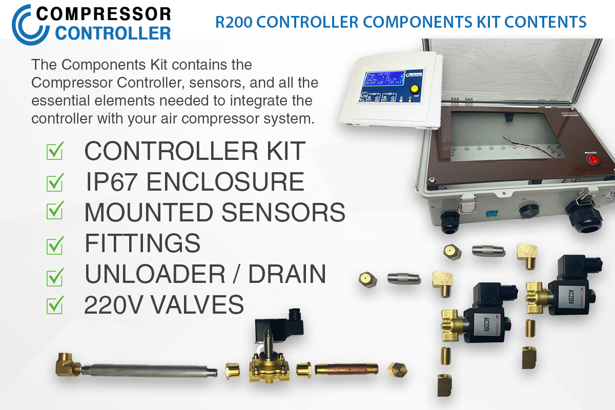 R200 Compressor Controller for Dual  or Duplex Pumps