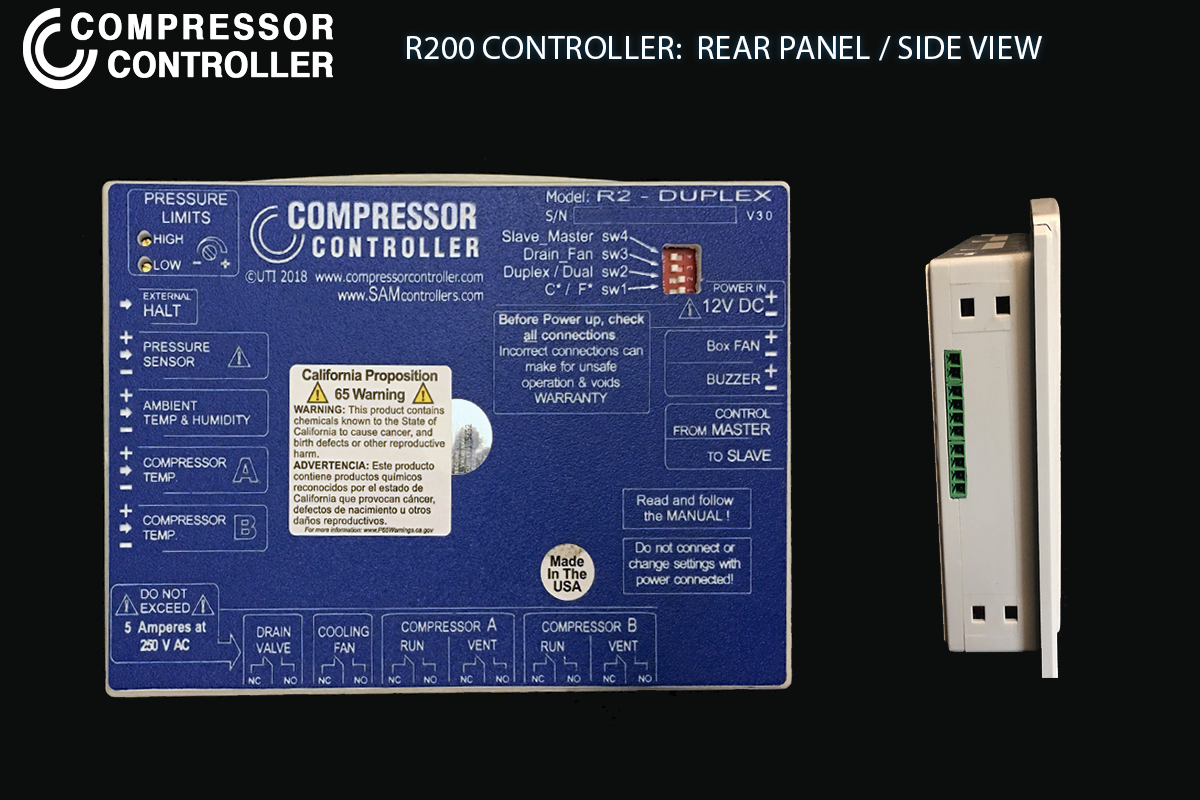 R200 Compressor Controller for Dual  or Duplex Pumps