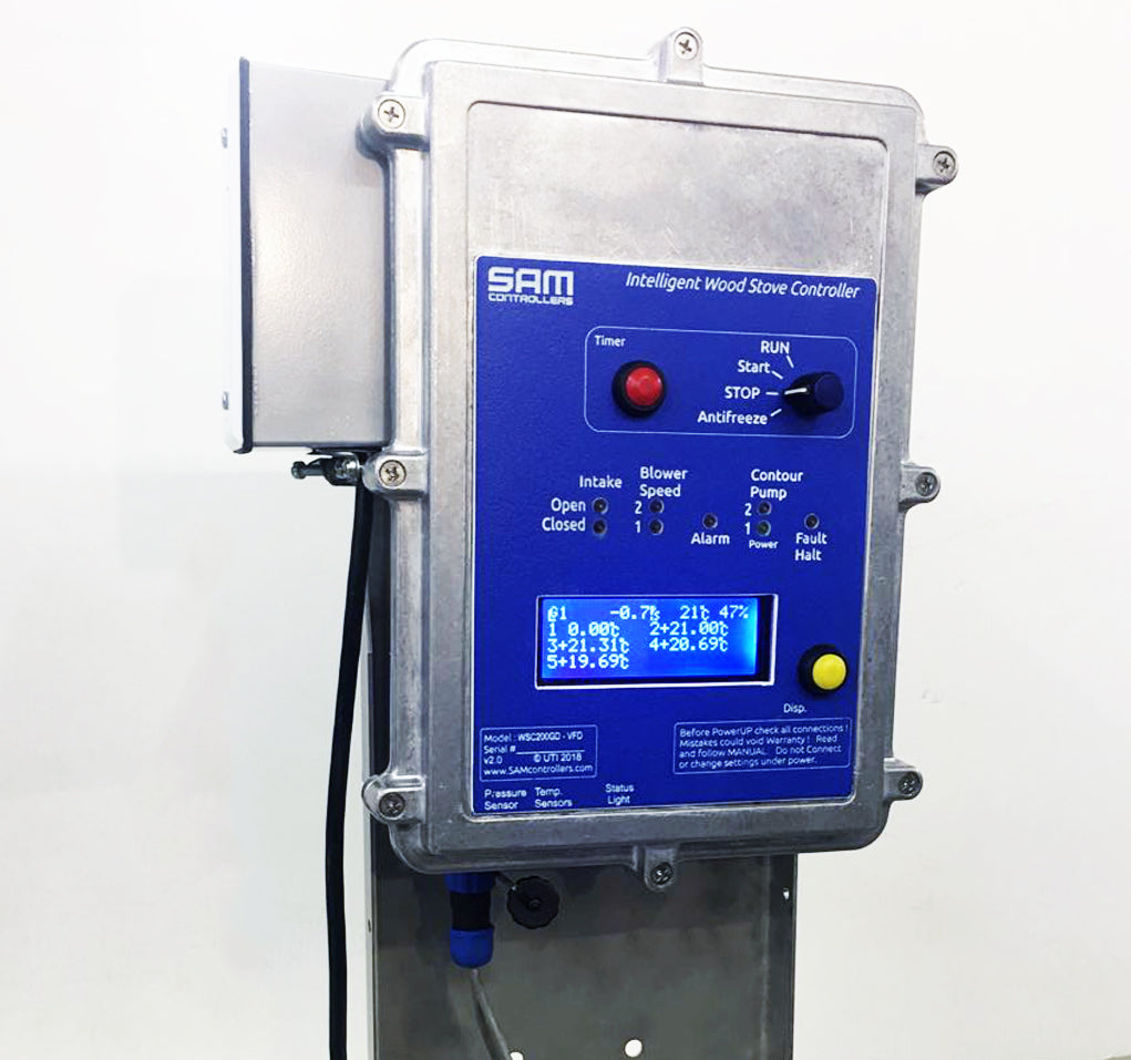 SAM WOOD STOVE & BOILER OPTIMIZATION CONTROLLER
